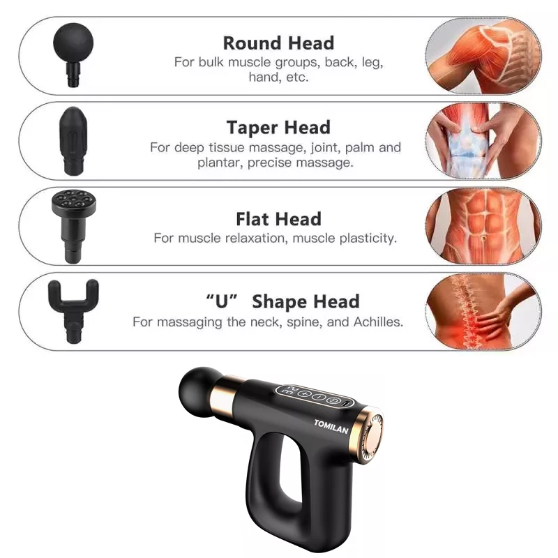 ماساژور تفنگی شارژی FASCIAL GUN Type-B HB-007