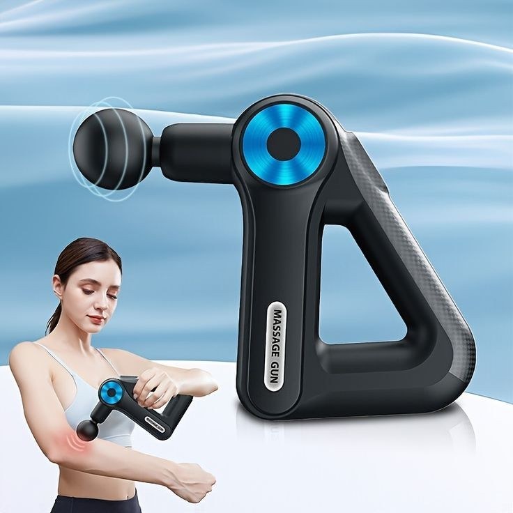 ماساژور تفنگی شارژی دسته مثلثی مدل MASSAGE GUN SL-8891