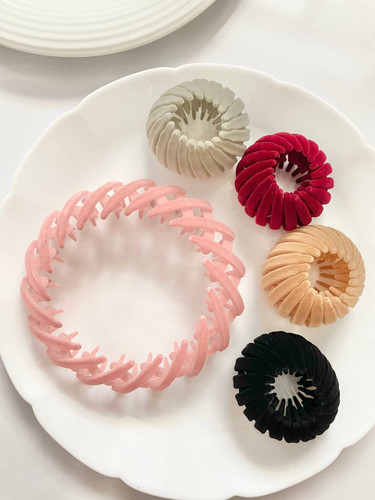 خرید کلیپس چنگکی مخمل