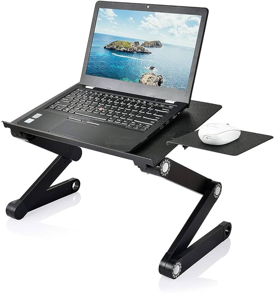 میز لپ تاپ خنک کننده تاشو Multifunctional Laptop Table T8