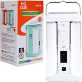پروژکتور چراغ شارژی و خورشیدی HG DUE مدل HG-35