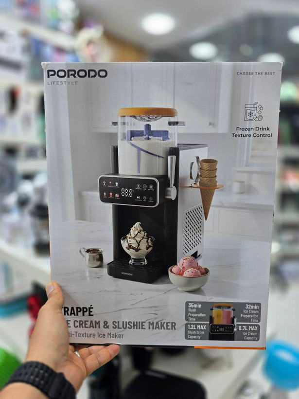 دستگاه بستنیساز و اسموتیساز پورودو (Porodo Lifestyle Ice Cream & Slushie Maker)