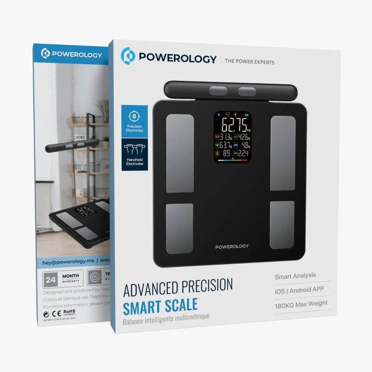 ترازو هوشمند پاوِرولوژی (Powerology Smart Scale) مدل P8EBSCALE