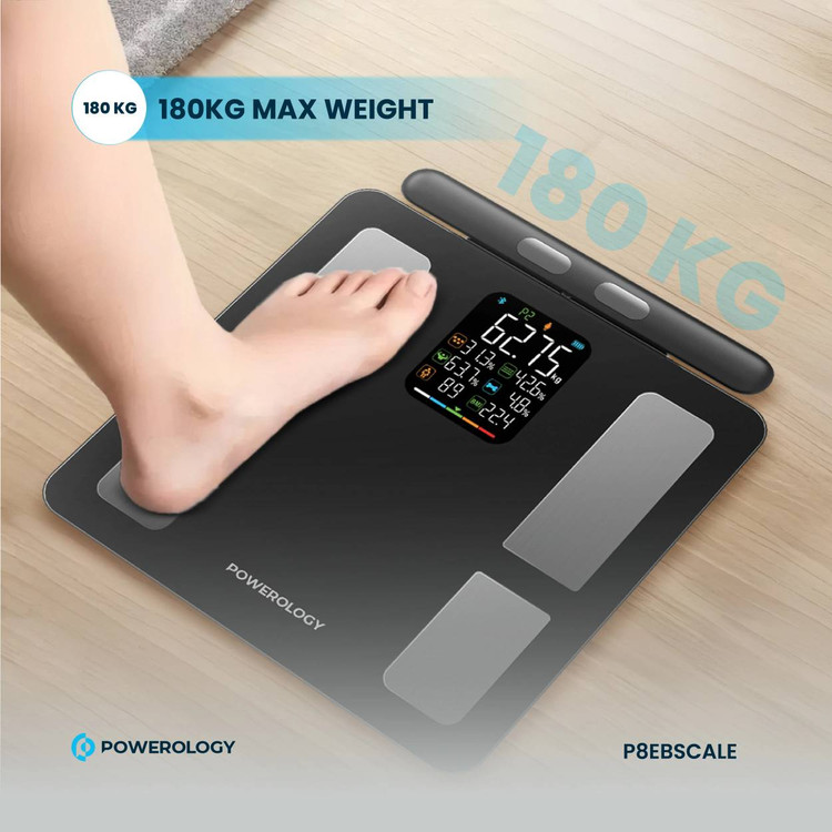 ترازو هوشمند پاوِرولوژی (Powerology Smart Scale) مدل P8EBSCALE