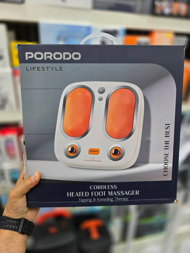 ماساژور پا شارژی و حرارتی پورودو (Porodo Lifestyle Cordless Heated Foot Massager)