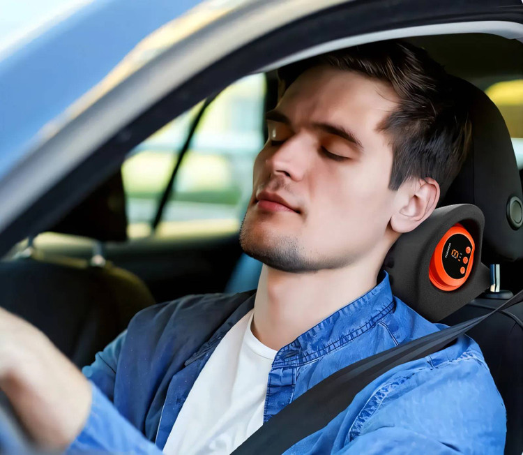 ماساژور بالش گردنی گرم شونده سه حالته Porodo Lifestyle با موج گرما و لرزش مدل STBZ02