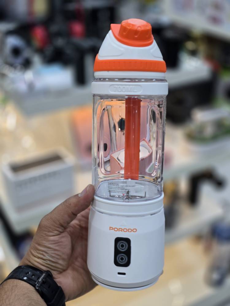 مخلوط‌کن مسافرتی و قابل حمل با برند Porodo Lifestyle مدل Nutrimix Dual-Spin Blender