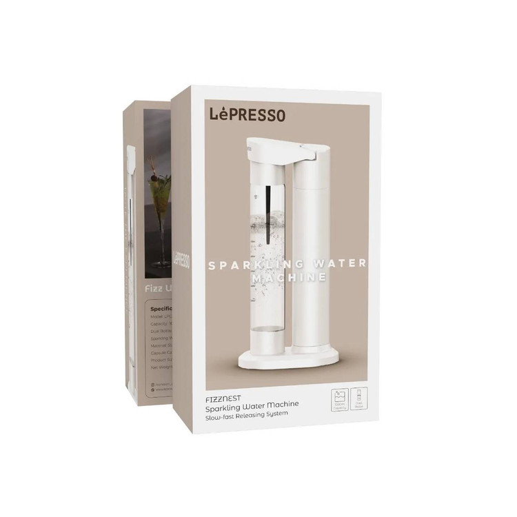 دستگاه دستساز آب گازدار (سوداساز) از برند LePresso مدل FIZZNEST
