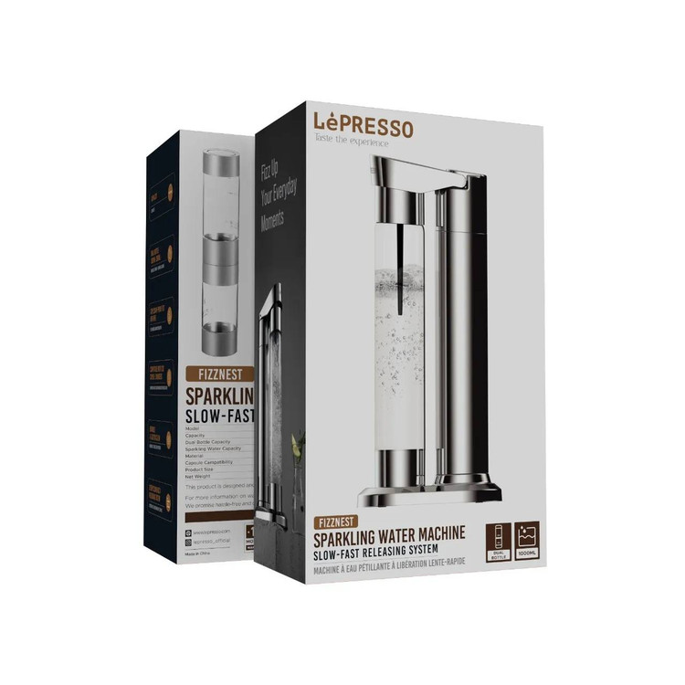 دستگاه دستساز آب گازدار (سوداساز) از برند LePresso مدل FIZZNEST