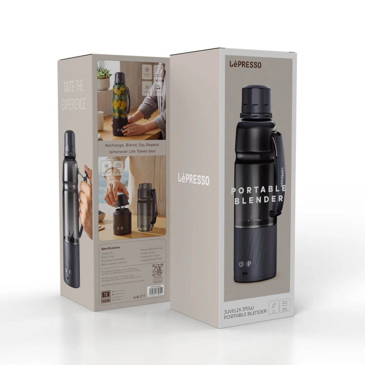 مخلوطکن قابل حمل (Portable Blender) از برند LePresso مدل Juvelix 370W