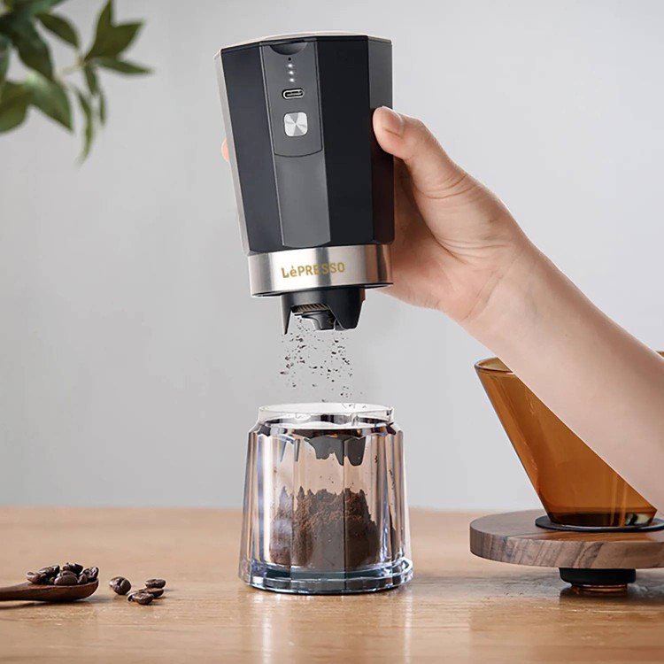 آسیاب قهوه شارژی برند لپرسو (LePresso Cordless Grinder)