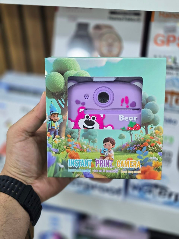 دوربین عکاسی و چاپ فوری کودکانه (Instant Print Camera) مدل PR_09C