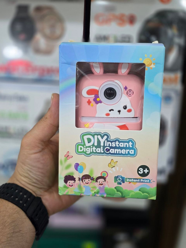 دوربین عکاسی و چاپ فوری دیجیتال کودکانه با نام DIY Instant Digital Camera مدل PR_13