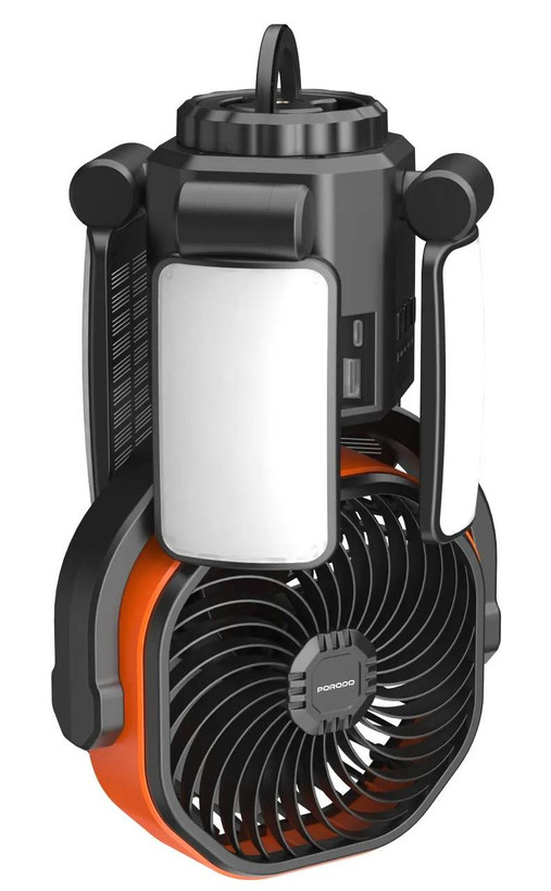 پنکه خورشیدی سفری پورودو Porodo Lifestyle Suncharge Outdoor Solar Fan