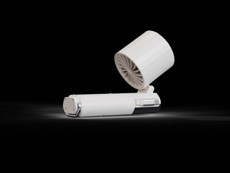 فن دستی شارژی و پاوربانک پرتابل Porodo Lifestyle Chillo Plus مدل MF120