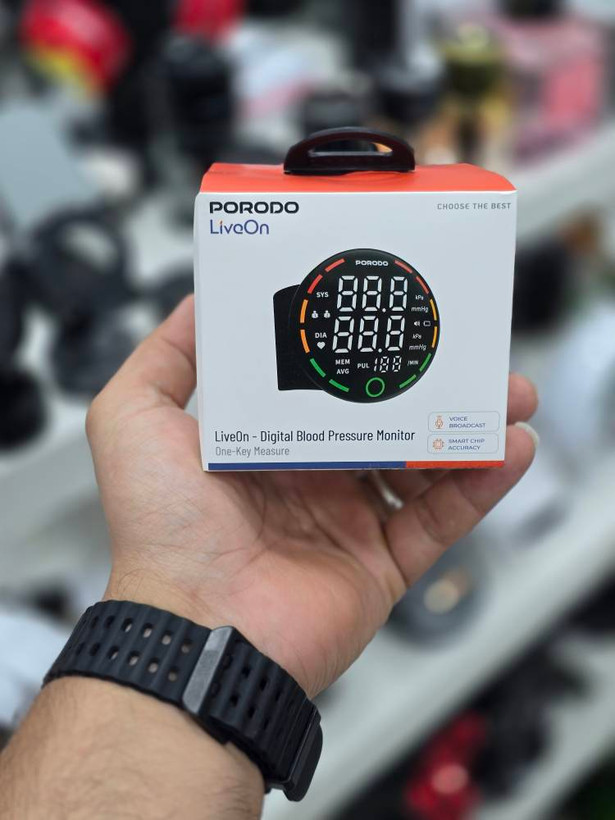 فشارسنج دیجیتالی مچی Porodo LiveOn (مدل PDW01B)