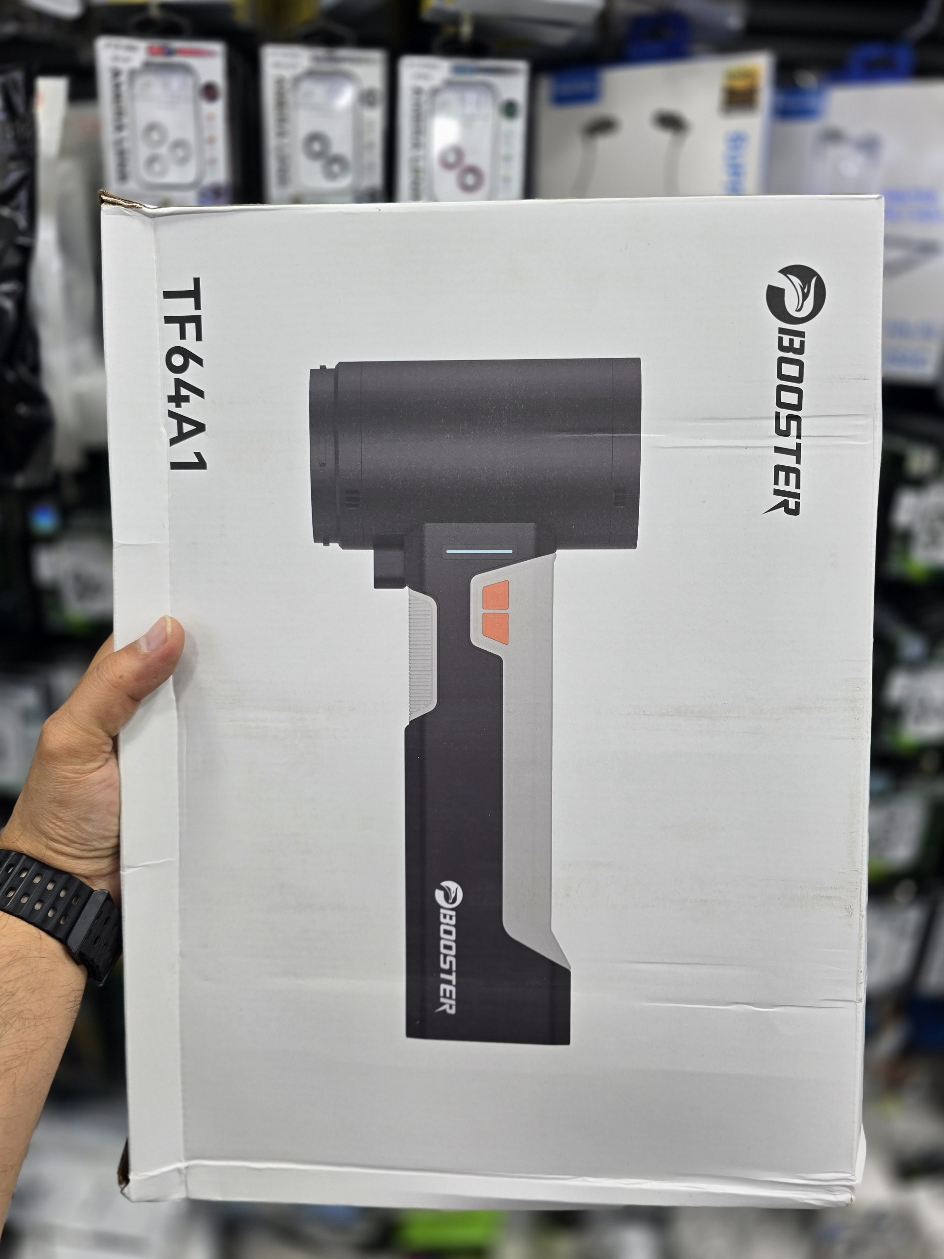 جت فن توربو پرقدرت مدل TF64A1 برند BOOSTER