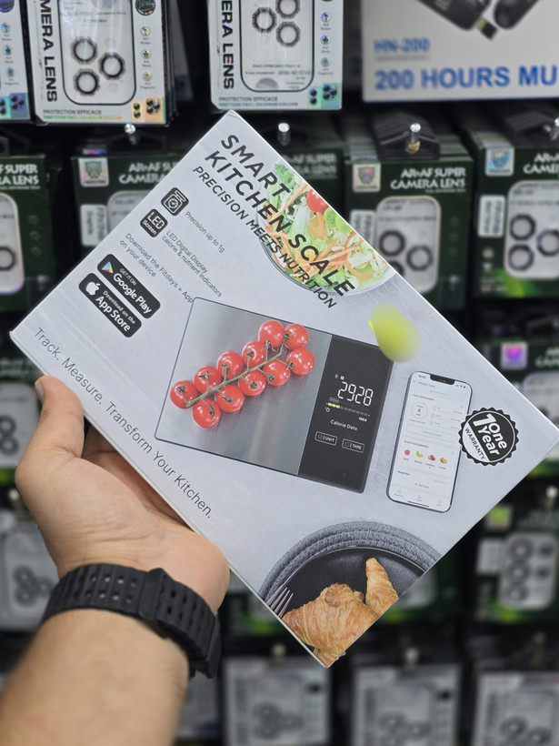 ترازو کالری شمار هوشمند (Smart Kitchen Scale) مدل KN2432WB | چکاوک گالری