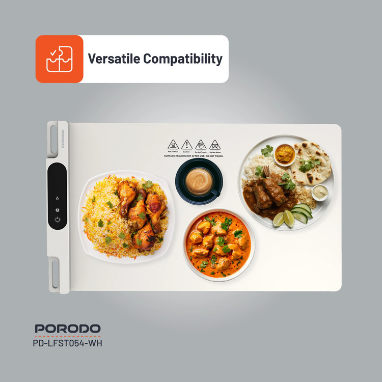 صفحه گرمکننده غذا (Warming Food Mat) از برند Porodo Lifestyle