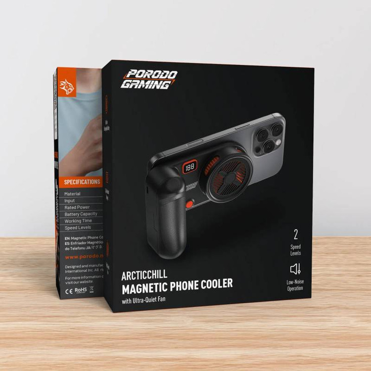 فن خنککننده مگنتی و دسته گیمینگ پرودو (Porodo Gaming ARCTICCHILL)