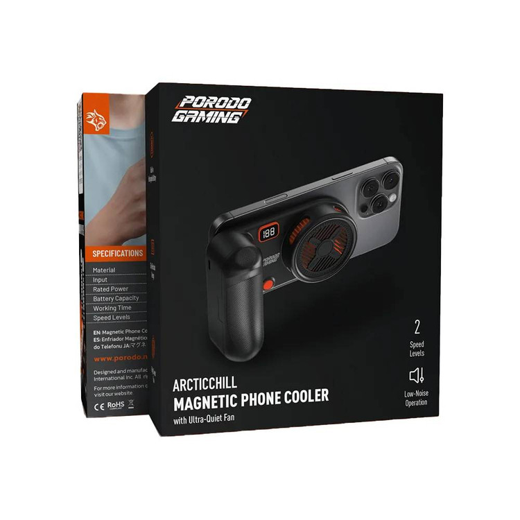 فن خنککننده مگنتی و دسته گیمینگ پرودو (Porodo Gaming ARCTICCHILL)