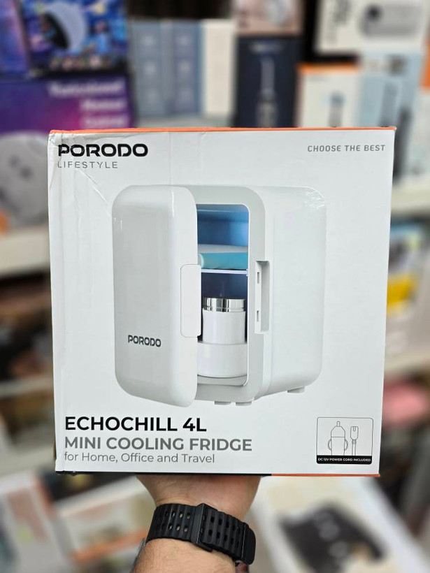 مینی یخچال و خنککننده پرودو (Porodo Lifestyle - EchoChill 4L)