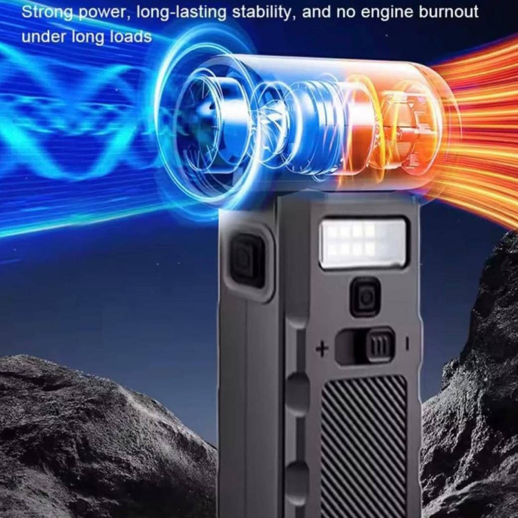 جت فن شارژی چندکاره مدل F028 (Multi-Functional Violent Fan F028)