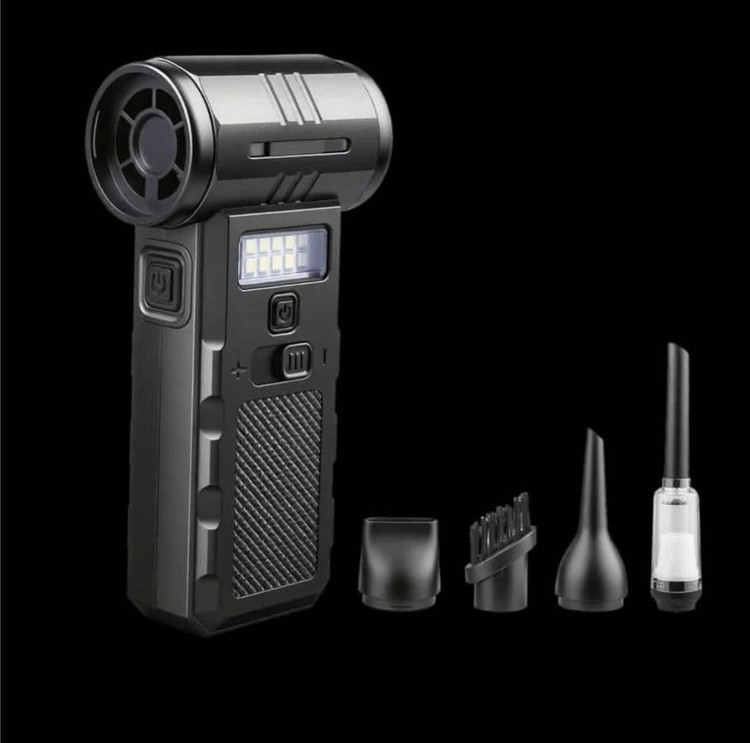 جت فن شارژی چندکاره مدل F028 (Multi-Functional Violent Fan F028)