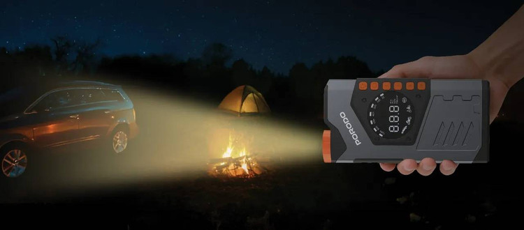 چامپ استارتر 10000mAh چندکاره مدل PDPBA10GY برند PORODO