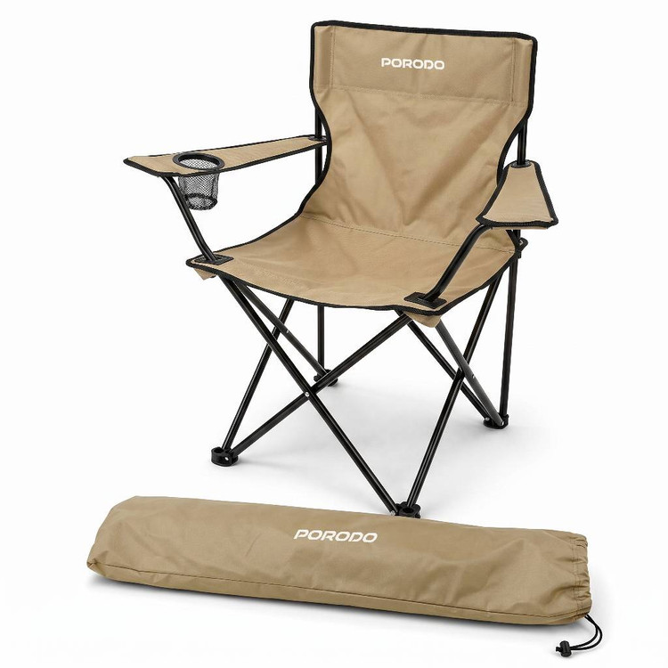 صندلی تاشو کمپینگ برند Porodo (Porodo Lifestyle Fast Setup Folding Chair)